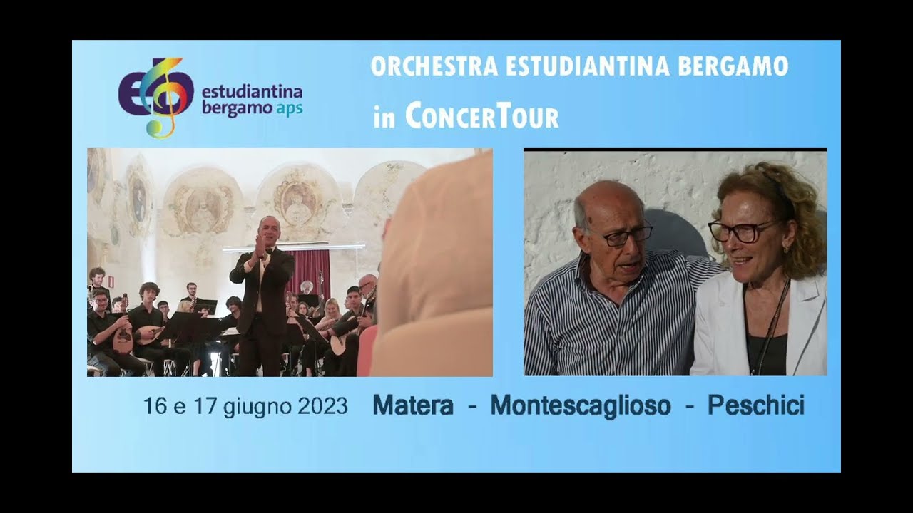 ConcerTour Estudiantina Bergamo - Direttore Pietro Ragni