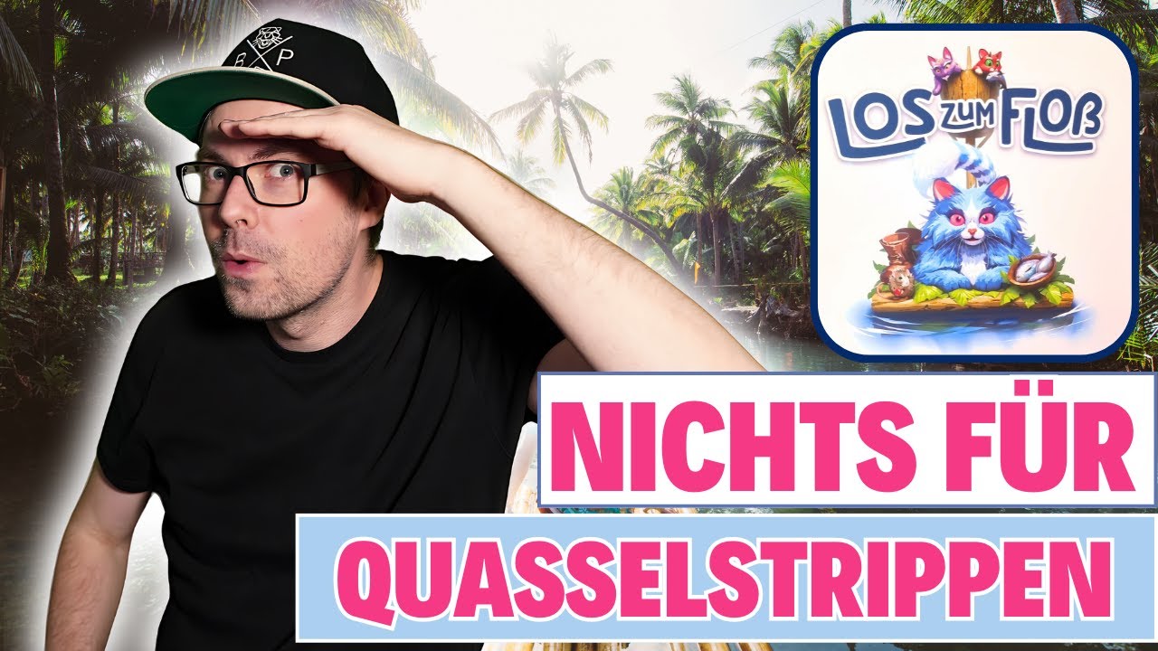 Los zum Floß - Abläufe und Fazit um neuen kooperativen Spiel vom Insel der Katzen Macher!