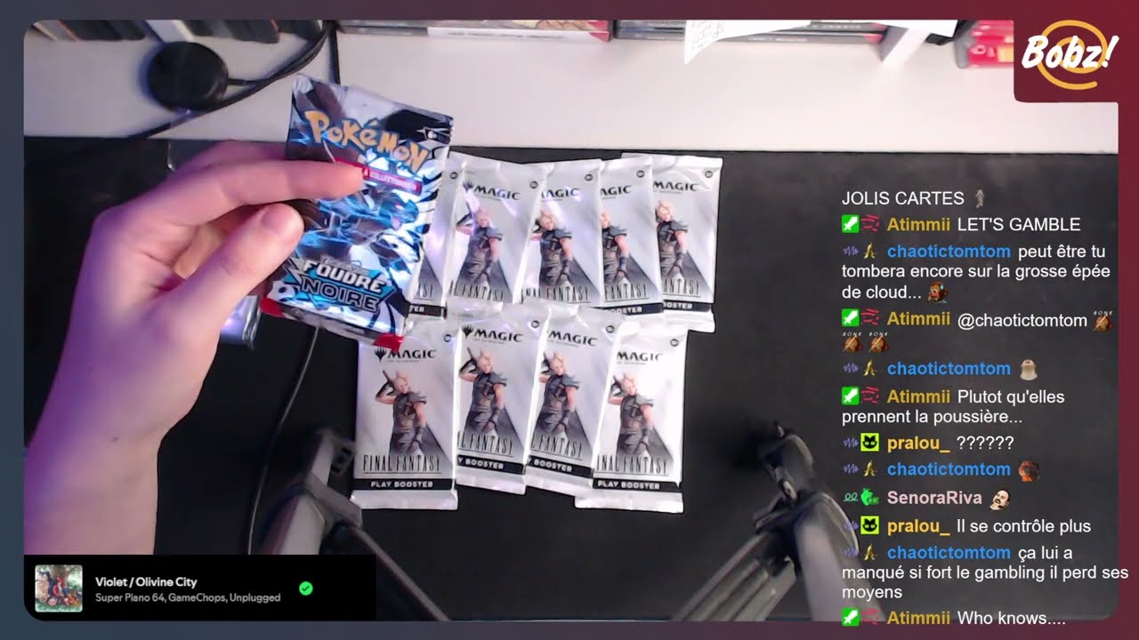 BOBZ - OUVERTURES BOOSTERS MAGIC FINAL FANTASY (21-01-26)