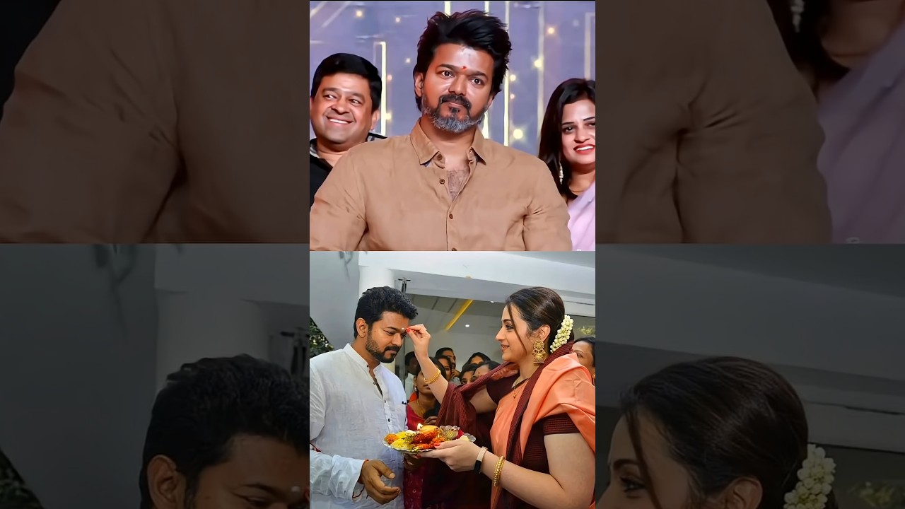 Trishakrishnan At Vijay Oath ceremony&hearts;️#appadipodu #tamilsong #thalapathy #vijay #cmvijay #vijaycm