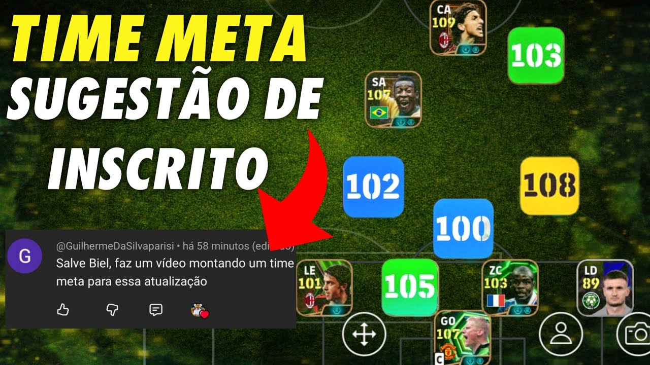 Time META e BUGADO pra PEGAR a PRIMEIRA DIVISÃO no eFootball 😱🔥