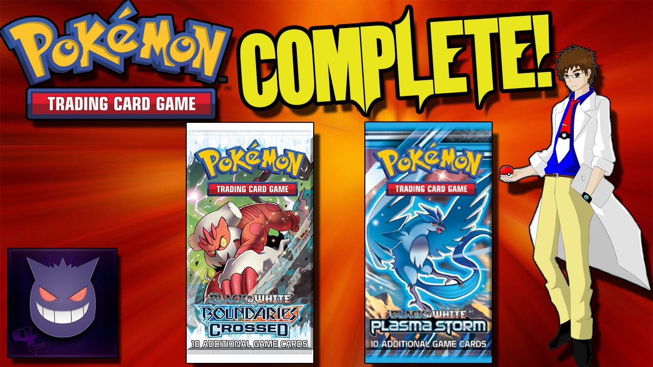 COMPLETE COLLECTION OF BOUNDARIES CROSSED AND PLASMA STORM POKEMON CARDS!!