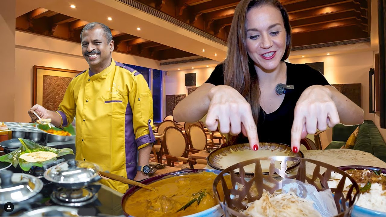 Eating at KERALA'S MasterChef Restaurant! | Chef Pillai SURPRISED ME!
