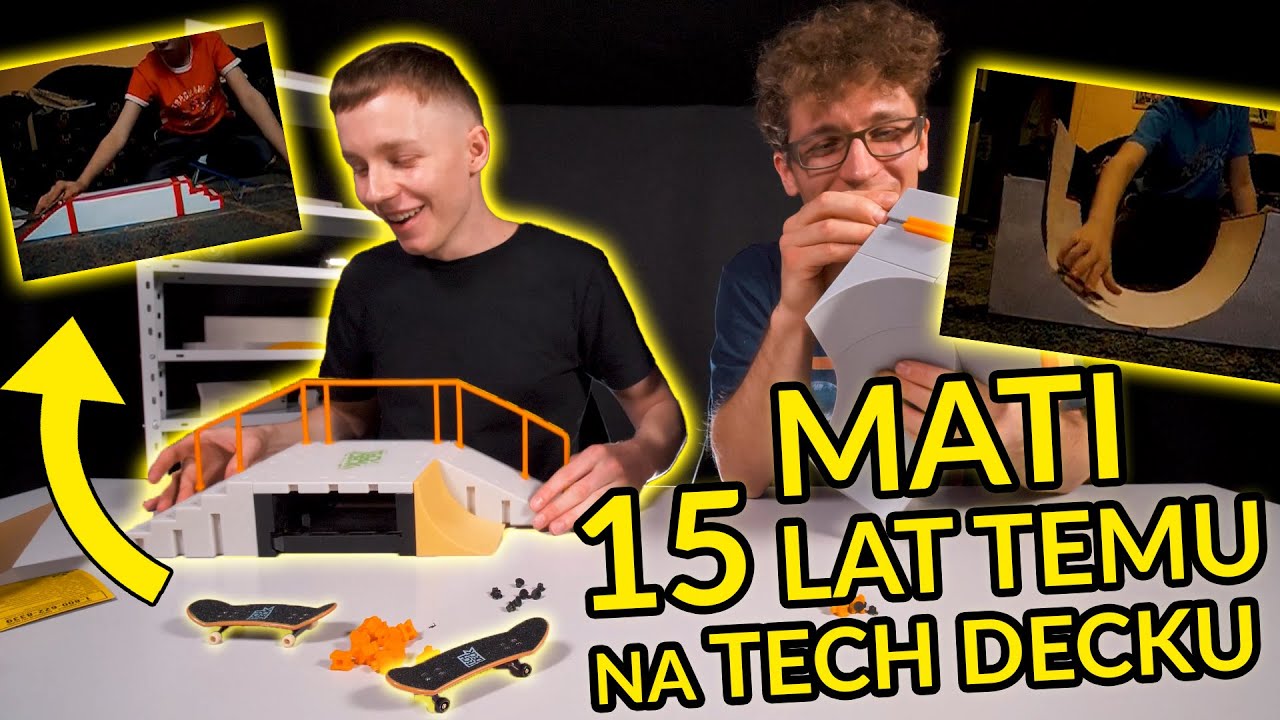 TECH DECK 15 LAT TEMU - ARCHIWALNE NAGRANIA I PRO TRICKI