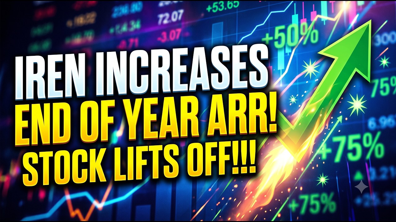 Iren Increase End Of Year ARR! Hut 8 Gets Another Deal!