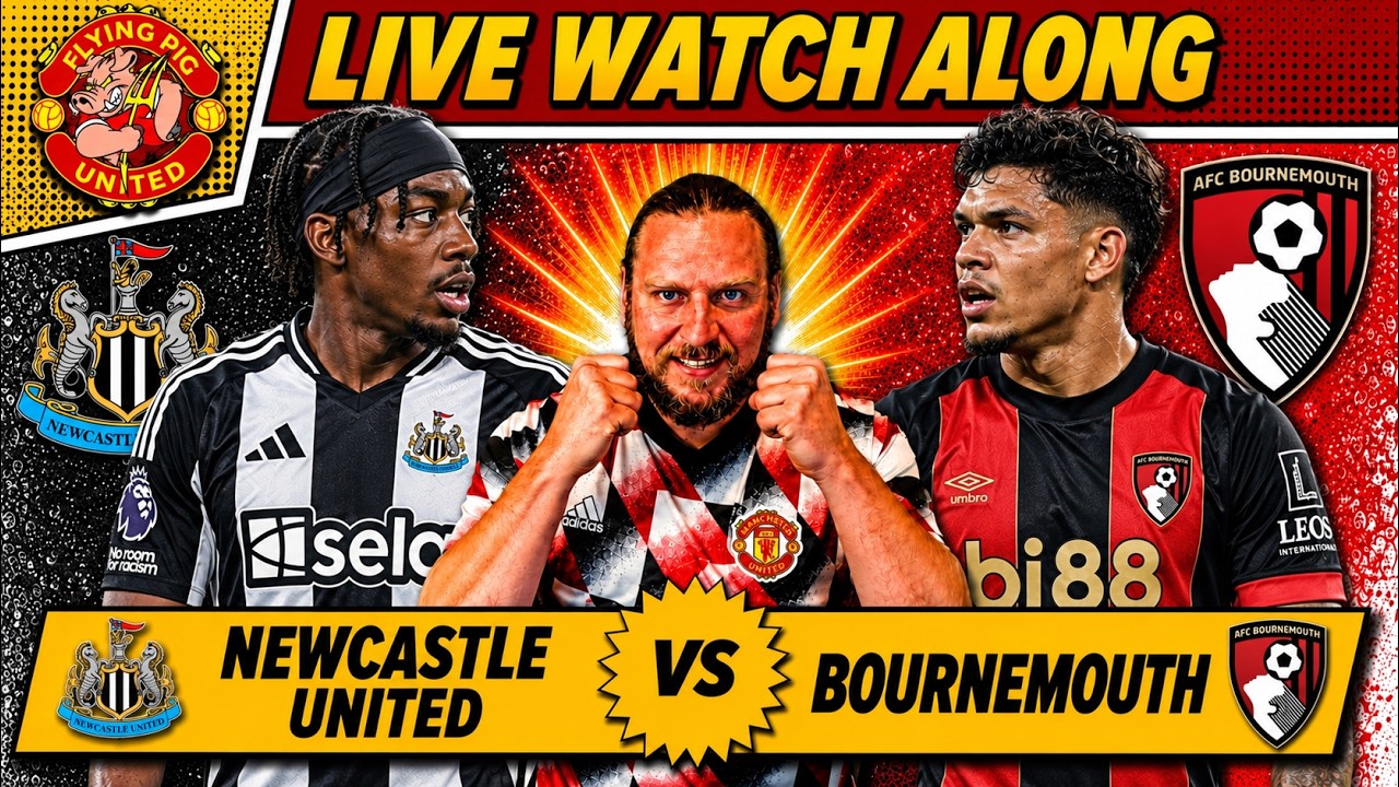 Newcastle VS Bournemouth 2-2 LIVE WATCH ALONG