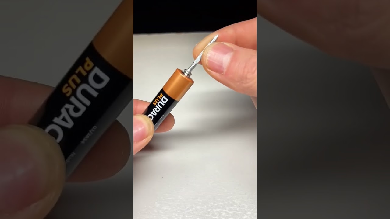 DIY Mini Welder with Just 2 Batteries &ndash; Super Easy!#experiment #diy #battery #welding