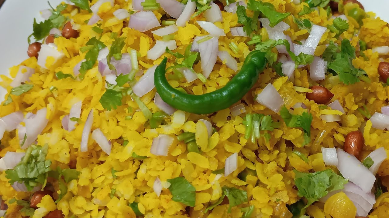 पोहा बना क देखू, शाम के नाश्ता जबर्दस्त बनत |#food 