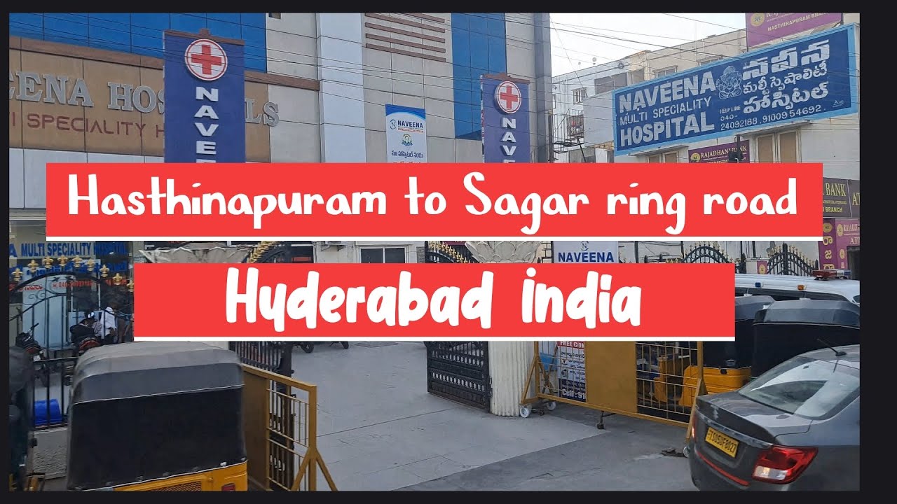Bus Journey from hasthinapuram to Sagar ring road 🚍🚌🛣️🏡🚲📻