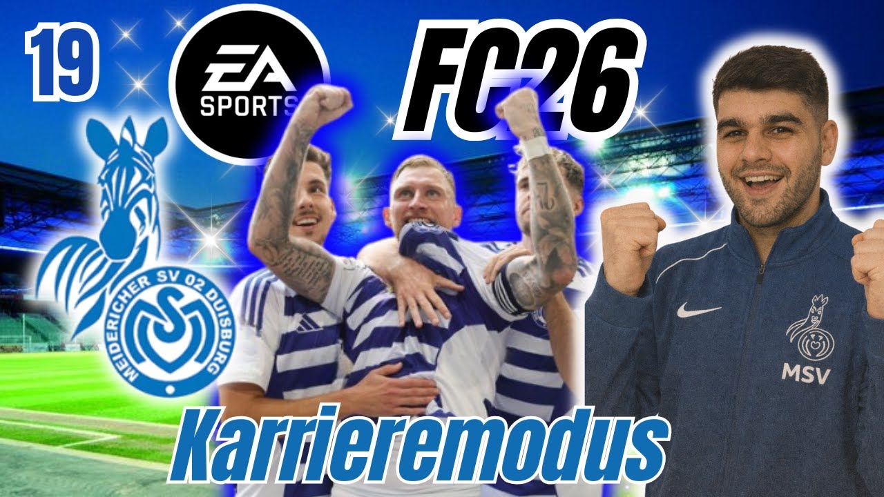 EA FC 26 Karrieremodus MSV Duisburg - Winterneuzugang hört nicht auf zu treffen! 💪🏻🔥