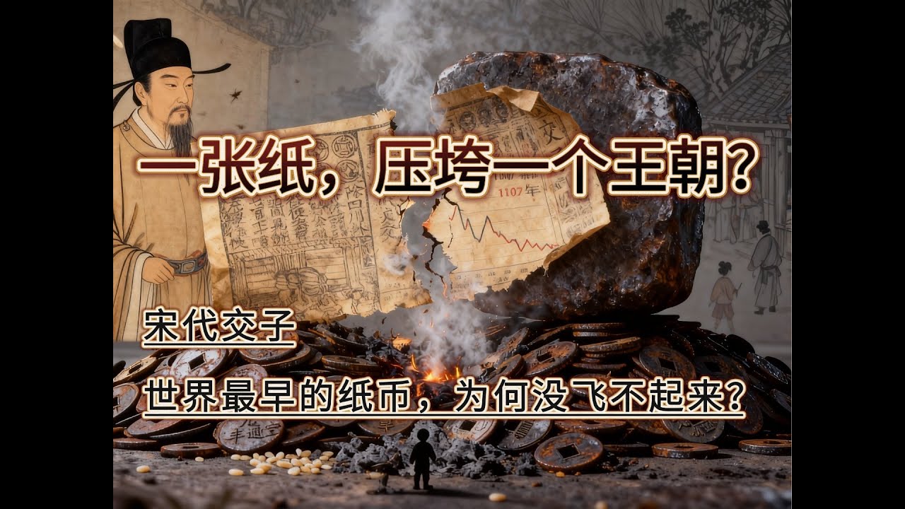 宋朝交子：世界上最早的纸币，最伟大的金融创新，为何沦为废纸？【让白银飞第二期】