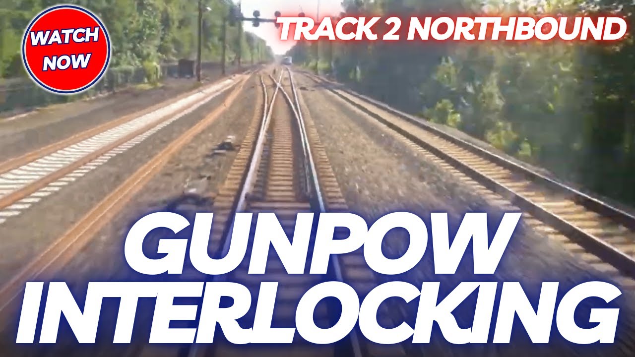 Amtrak GUNPOW Interlocking Track 2 Northbound + Gunpowder River Bridge | Rear Window View