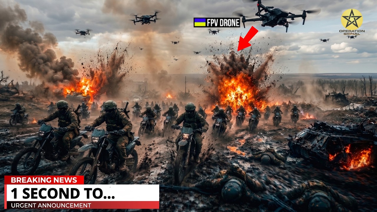 Russia's DEADLIEST Motorcycle Troops CHARGED Toward Ukrainian Lines &mdash; Then THIS Happened...