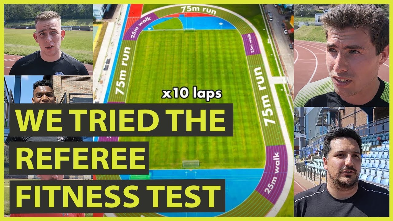 We tried the NEW referee fitness test