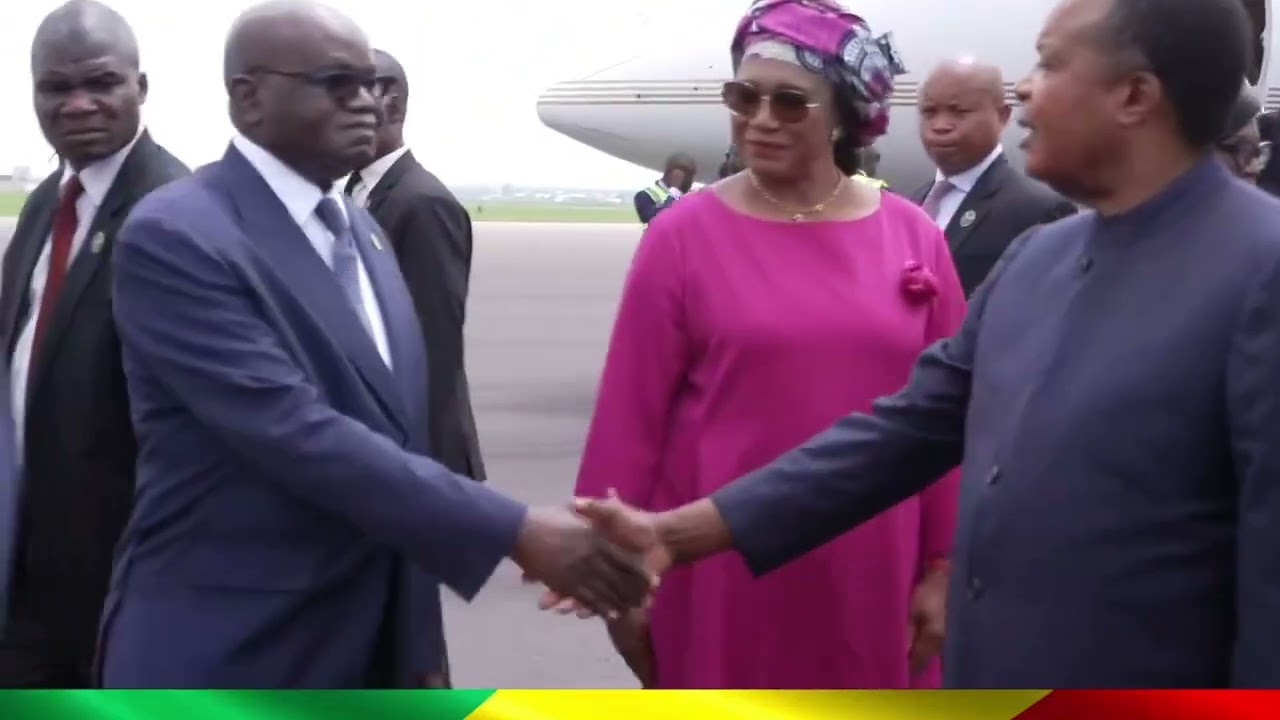 Denis #Sassou-N'Guesso de retour à #Brazzaville après un séjour dans la #Bouenza