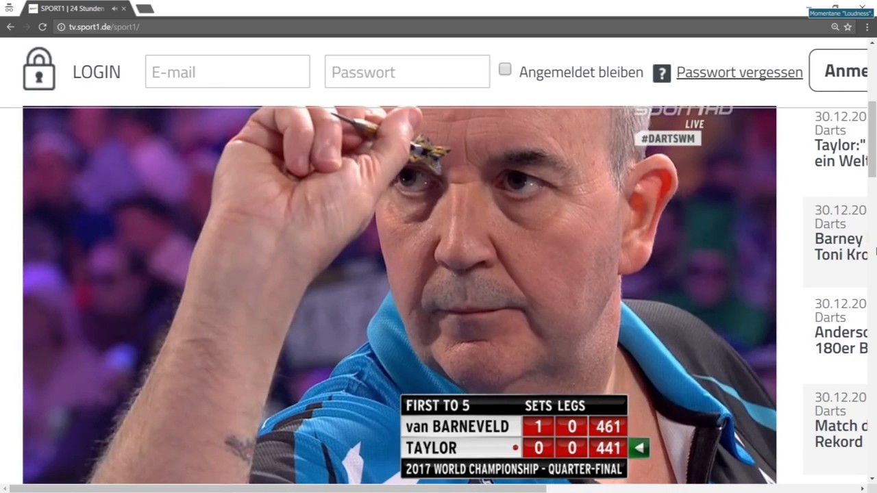 Dart WM 2017: Barneveld vs Taylor (Maybe the last WC for Phil Taylor)
