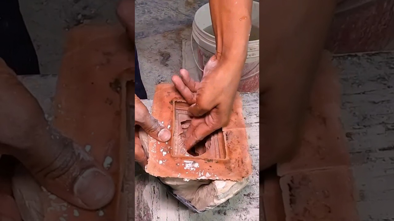 Ganesh Idol Making #shorts