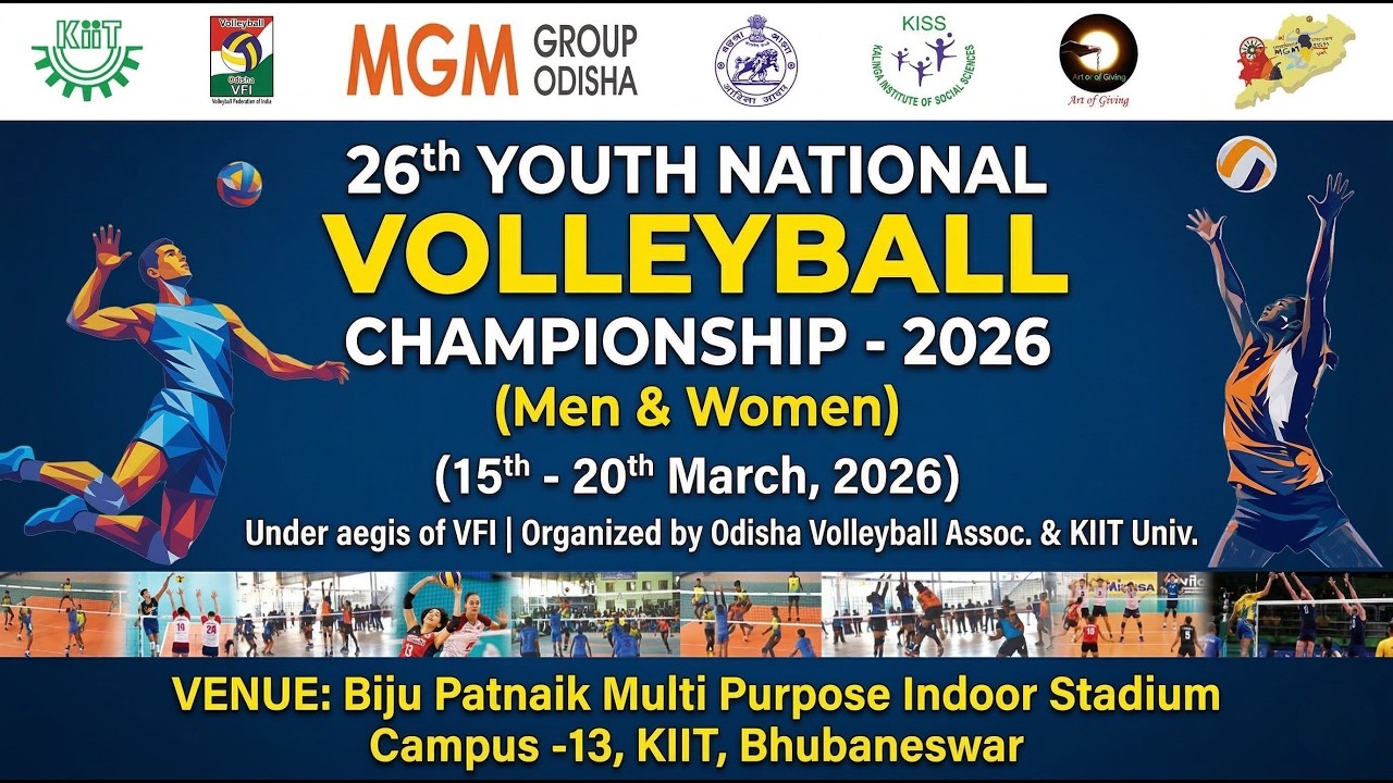 26th Youth National Volleyball | Men & Women | Championship - 2026 | Day-4