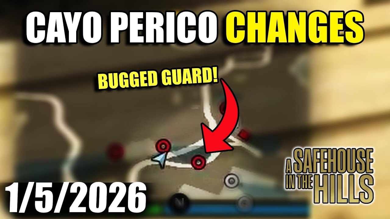 Cayo Perico Buffed! | Cayo Perico Changes After The Mansion DLC, GTA 5 Online