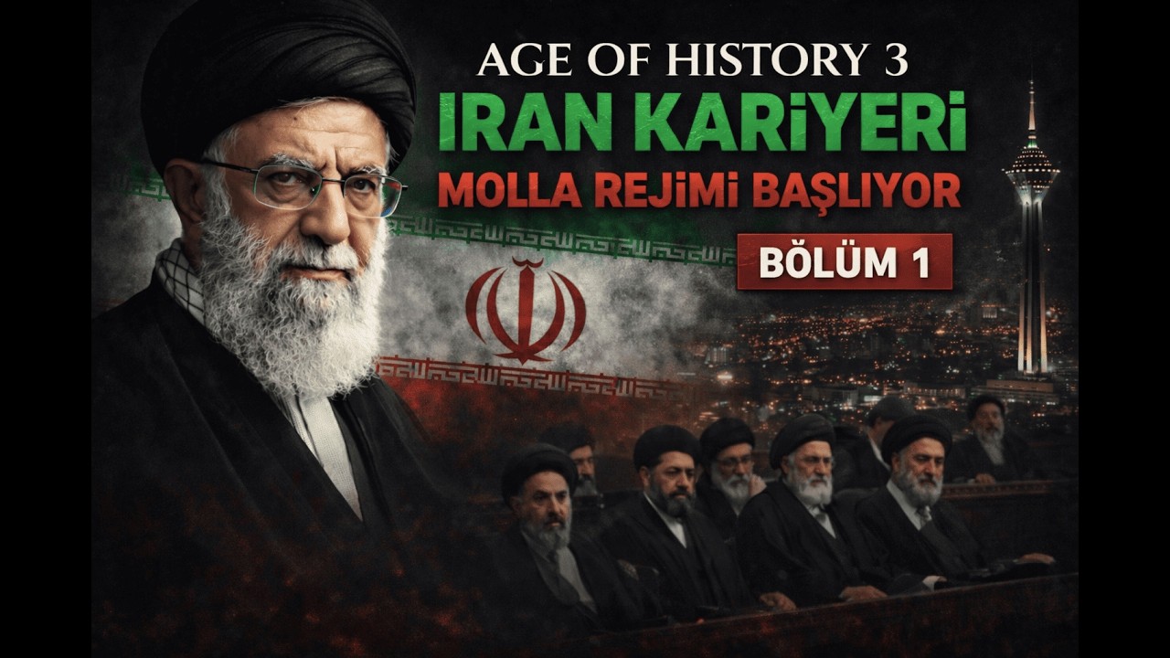 Age of History 3 İran Kariyeri #1 | Molla Rejimi ile Başlangıç
