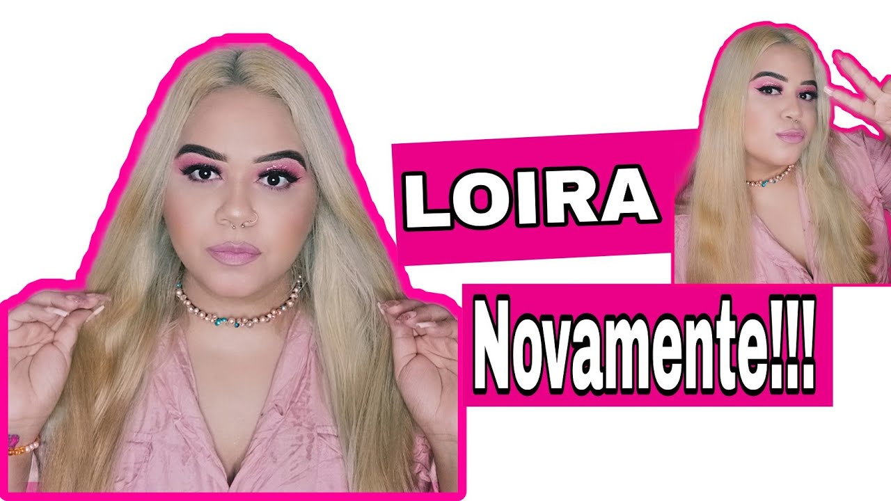 LOIRA NOVAMENTE #cabeloloiro
