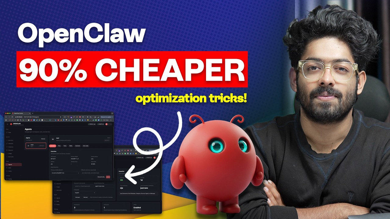 Я сократил расходы на OpenClaw на 90% | Оптимизация за бесценок &mdash; вот как?