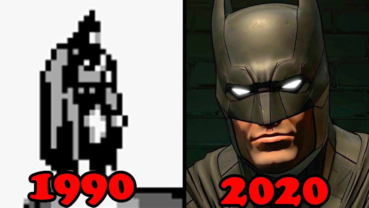 Evolution of Batman Games on Handheld Consoles (1990 - 2020)