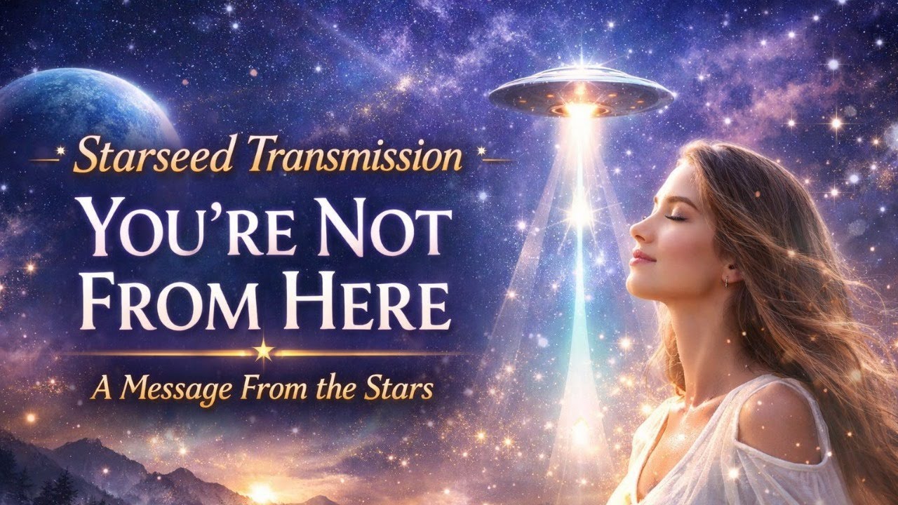 🌟 Starseed Transmission: You’re Not From Here — A Message From the Stars