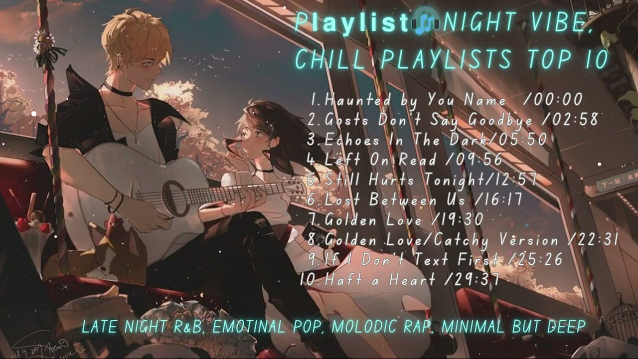 Heartbreak Playlist songs/Emotional R&B / Contemporary Ballad with Slow Melodic Flow
