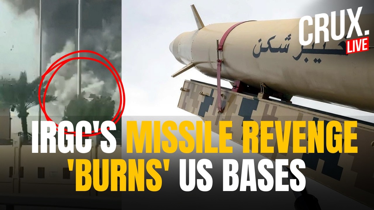 LIVE | IRGC's Double Attack As Missiles Target Israel And US Bases In UAE, Bahrain, Kuwait | Iran