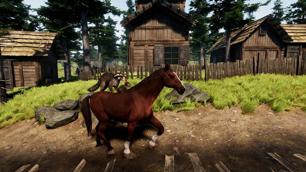 Asset Combinations with Medieval Village Environment