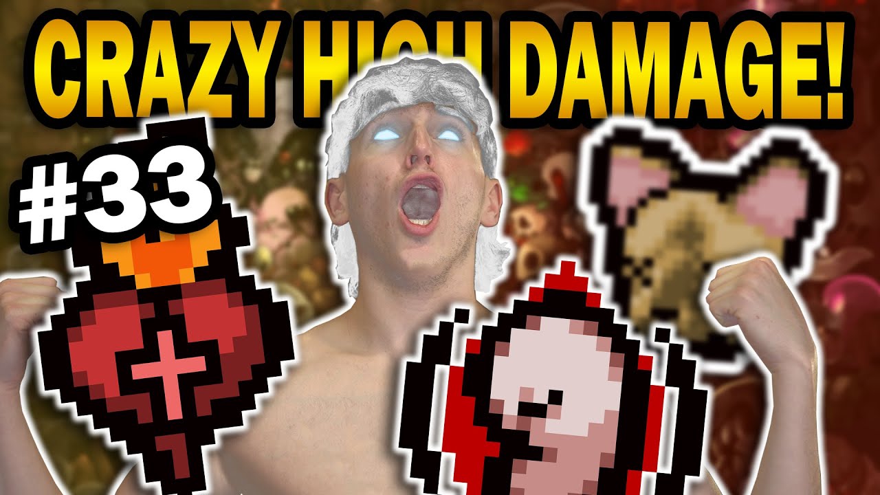 Crazy High Damage with only TWO Damage Ups! - The Binding of Isaac: Repentance #33