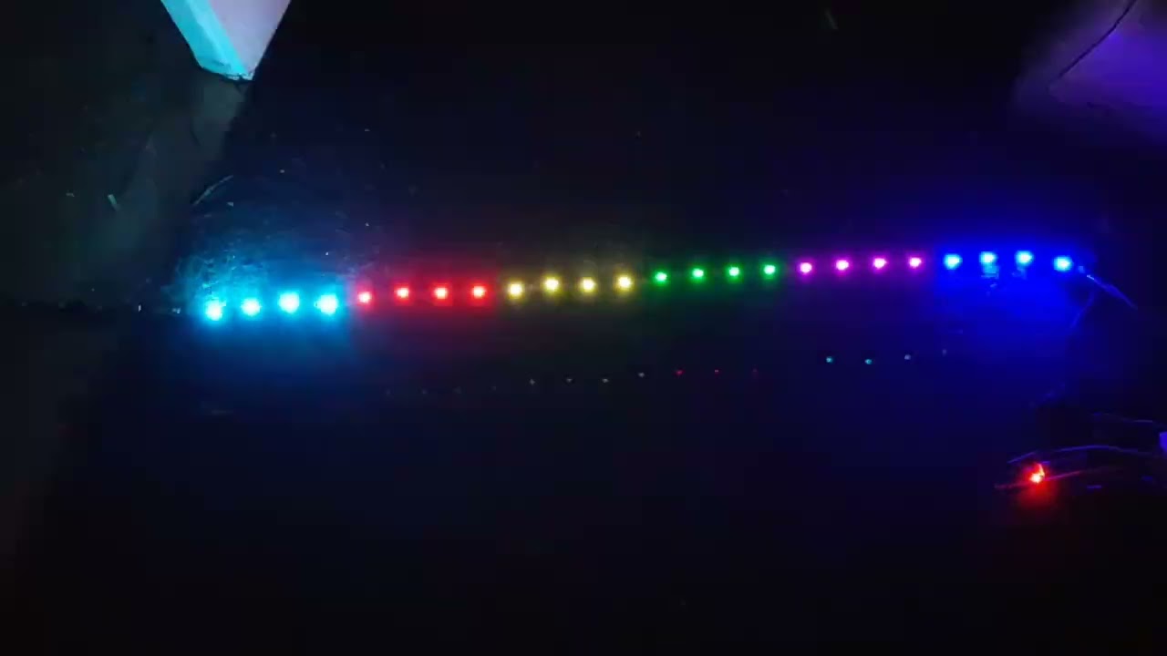 Positron8 - MSGEQ7, WS2812B and PIC18F26K40 - Sound-To-Light 1