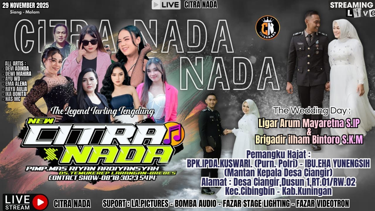 CITRA NADA LIVE DESA CIANGIR (DUSUN 1)  // KEC.CIBINGBIN - KAB.KUNINGAN // 29 NOVEMBER 2025