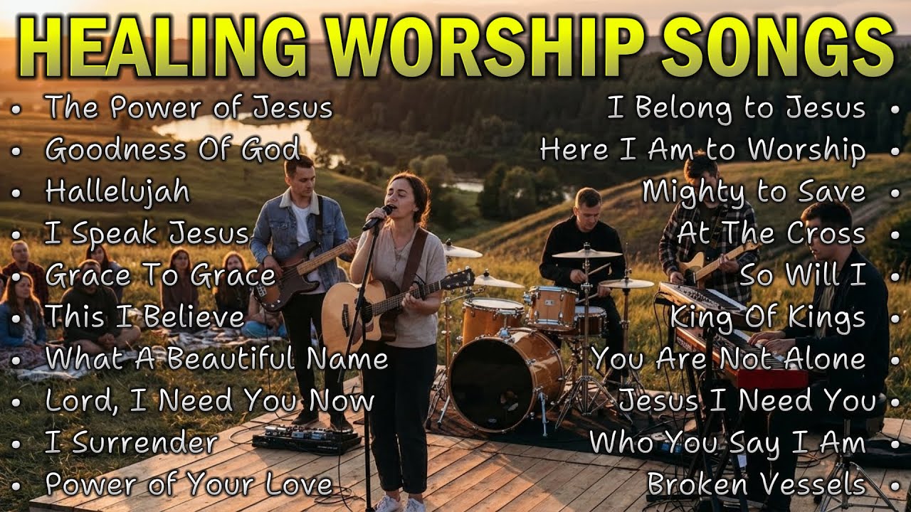 The Power of Jesus  Healing Worship Songs for Miracles Peace and Faith
