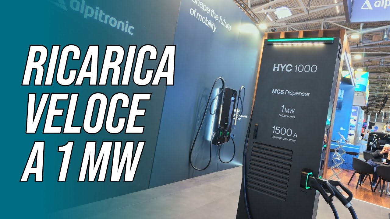Come ricaricare i veicoli elettrici sino a 1 MW grazie a Alpitronic
