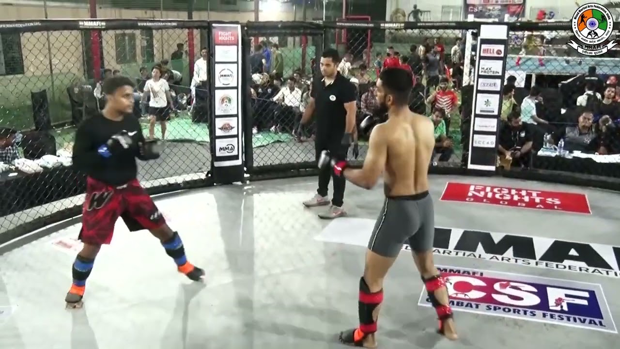 Muhafiz Shaikh VS Prathamesh Dethe National Federation MMA Championship,2022 Mum