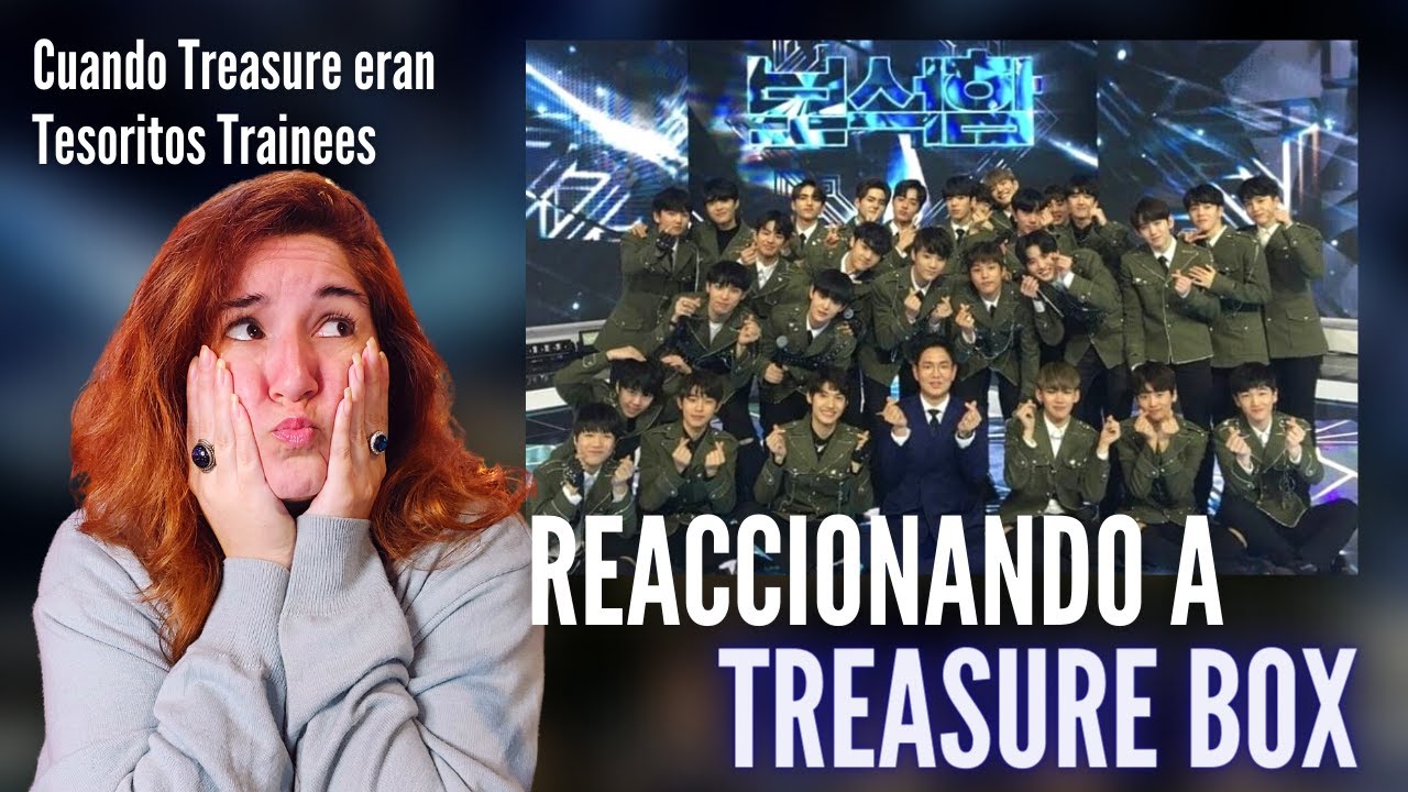 Reaccionando a TREASURE BOX