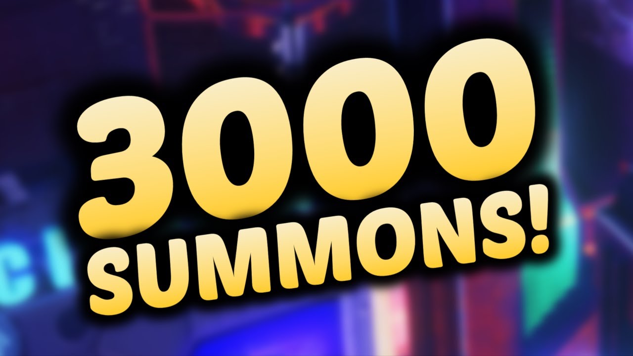 This is what 3000 summons looks like in ANGEL LEGION