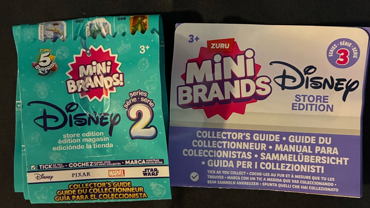 Opening Mini brands Disney edition! 