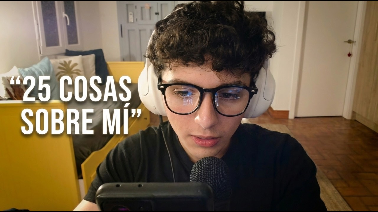 PIZZA ASMR 25 Cosas sobre mí :)
