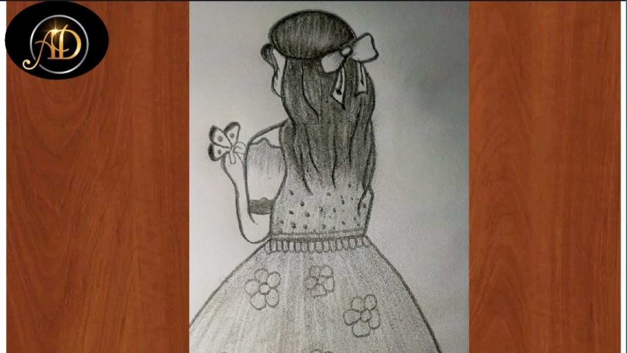 How to draw a girl || Drawing tutorial || Drawing girl for beginners || Girl Sketch 