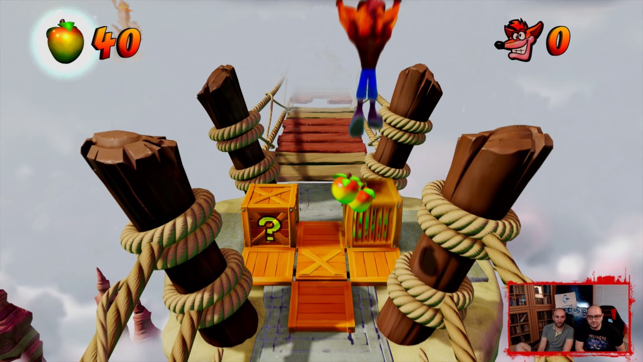 NoThx & Gataka playing Crash Bandicoot 1 EP06