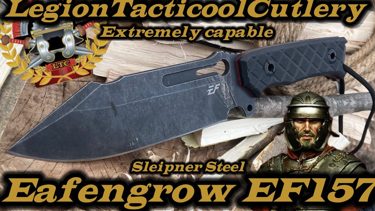 Нож с фиксированным лезвием Eafengrow EF157 Sleipner из нержавеющей стали.