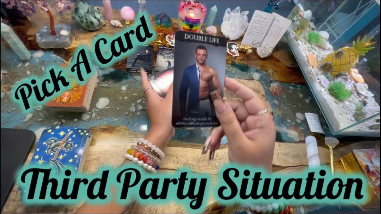 Third Party Situation, What They Think, Feel and Intend w/ Both Parties🔮Pick A Card🧿
