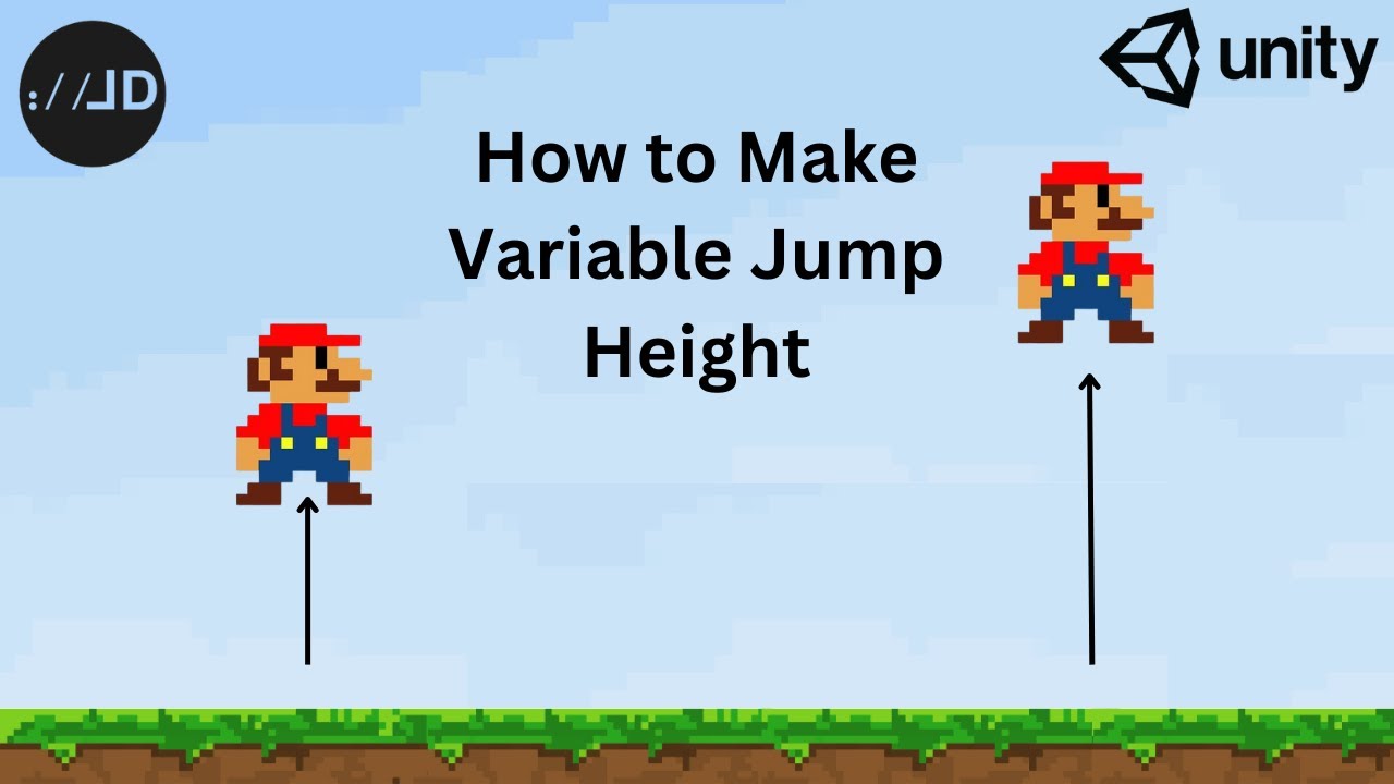 How to Make Variable Jump Height in Unity