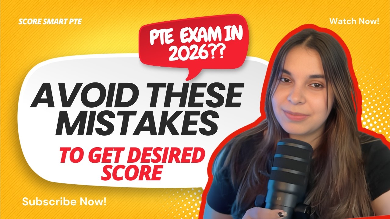 Before Your PTE Exam in 2026 – Watch This! Avoid These Score-Killing Mistakes