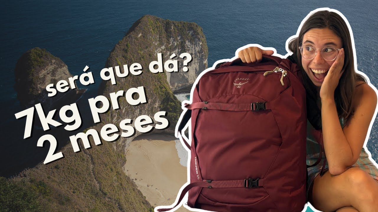 Tudo que Vou Levar no Meu Mochilão pela Ásia