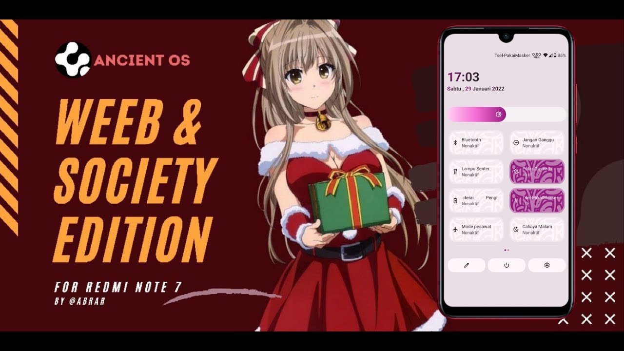 Review AncientOS 6.2 - OFFICIAL | Banyak Customisasi seperti Tema Substratum