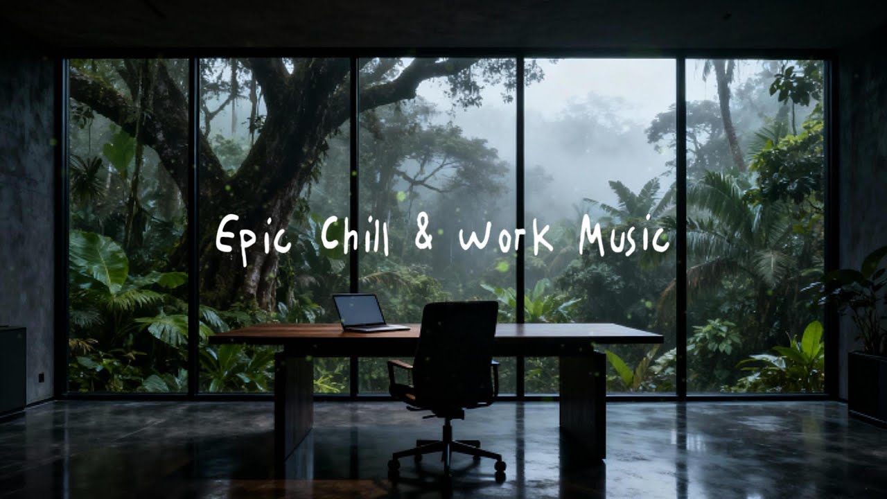 Epic Chill & Work Music-Relaxing Ambient & Deep House Mix for Work, Study, and Meditation